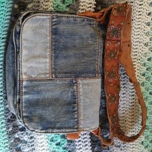 Patricia nash denim crossbody